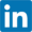 The logo of LinkedIn